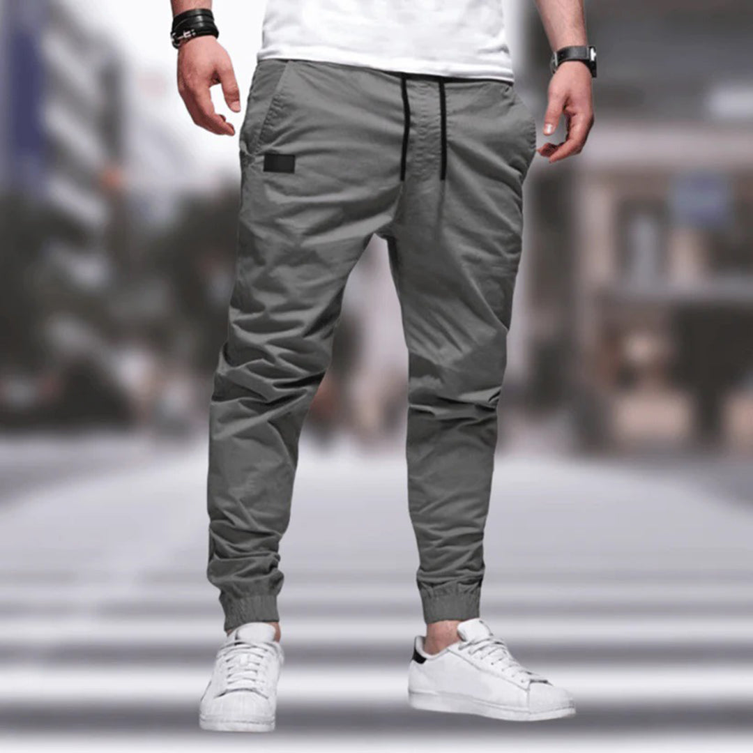 Bequeme Herren Joggerhose Freizeit Cargostil - IdealeKleiden