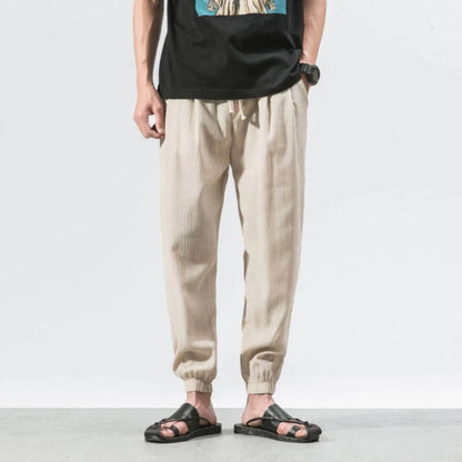 Bequeme Herren Jogger Leicht Kordelzug