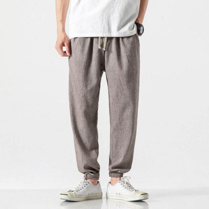 Bequeme Herren Jogger Leicht Kordelzug