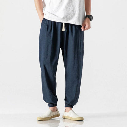Bequeme Herren Jogger Leicht Kordelzug