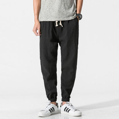 Bequeme Herren Jogger Leicht Kordelzug
