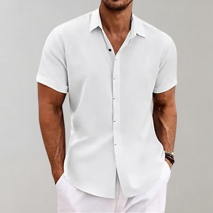 Herren Poloshirt Sommer Kurzarm Elegant