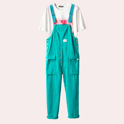 Männer Latzhosen Cargo Stil