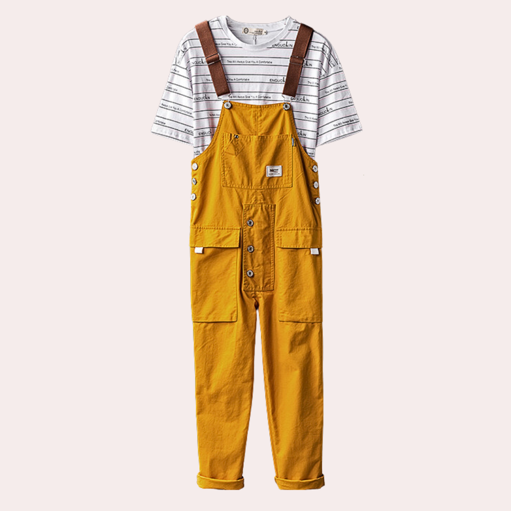 Männer Latzhosen Cargo Stil