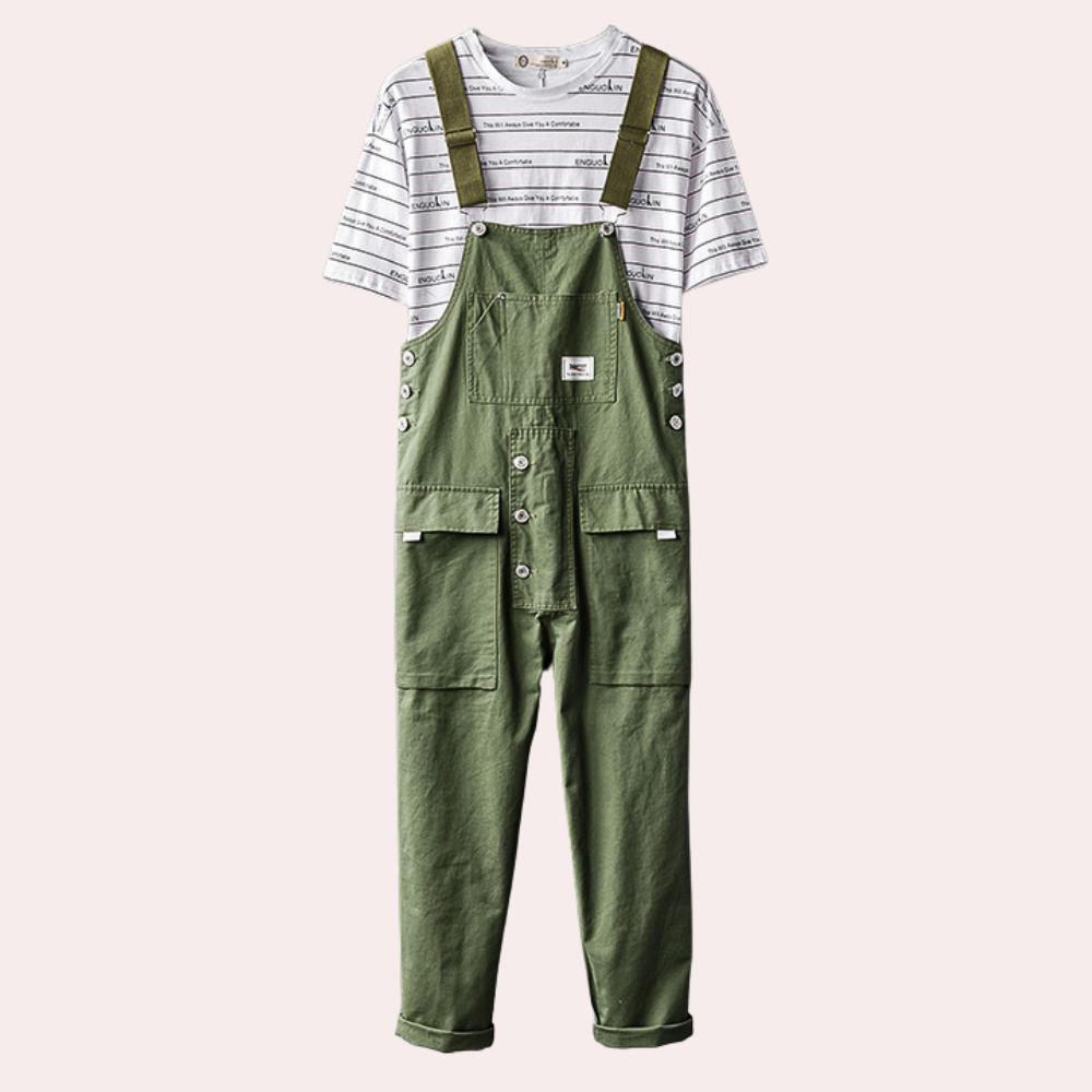 Männer Latzhosen Cargo Stil