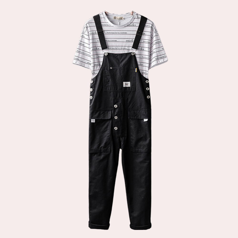 Männer Latzhosen Cargo Stil