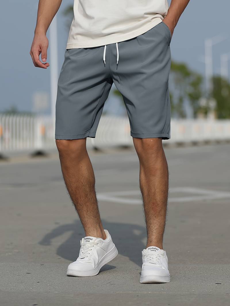 Herren Shorts Sommer Leicht Bequem - IdealeKleiden
