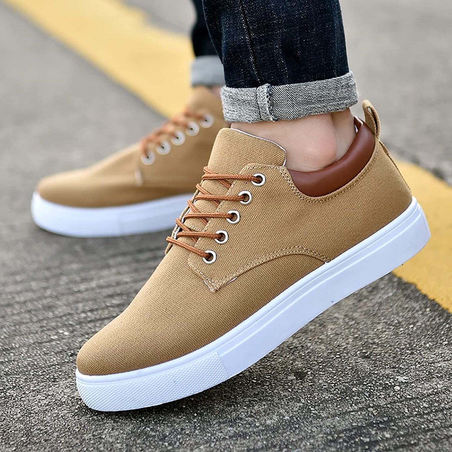 Bequeme Herren Sneaker Lässig Sportlich