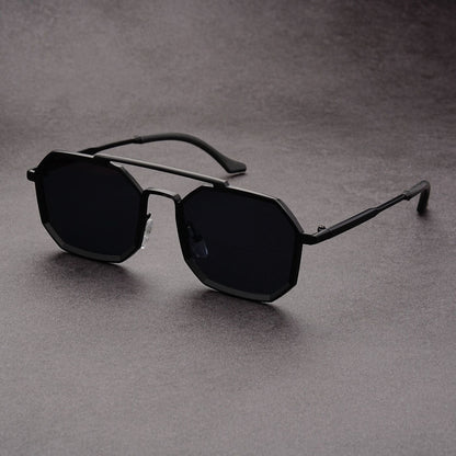 Herren Sonnenbrille Eckig Trendy Polarisiert