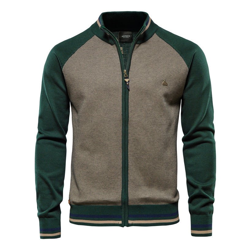 Herren Sommerjacke Leicht Reißverschluss Sweatshirt