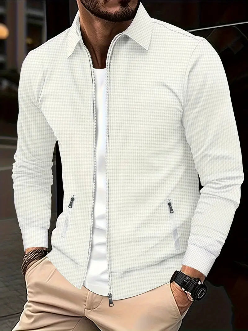 Herren Sweatjacke mit Reißverschluss und Taschen