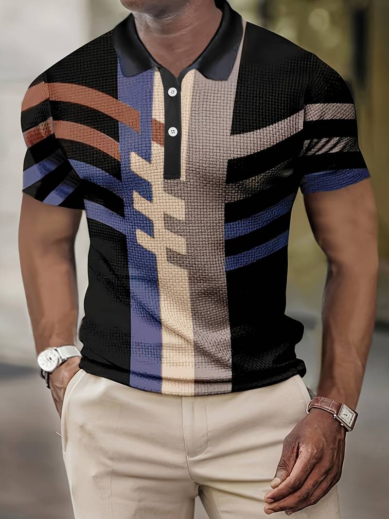 Herren T-Shirt Kurzarm Klassisch - IdealeKleiden