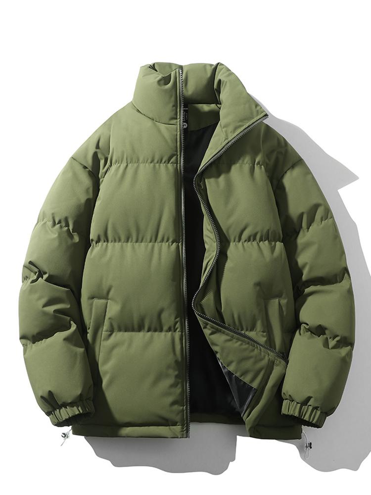 Herren Winterjacke Warme Daunen Pufferjacke
