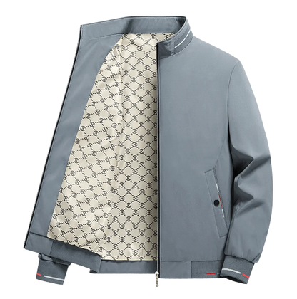 Weiche Stehkragenjacke Plüsch Mantel