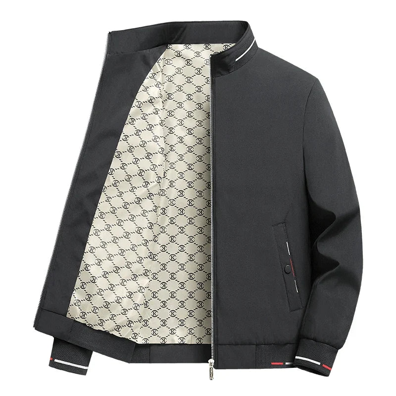 Weiche Stehkragenjacke Plüsch Mantel