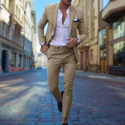 Maßgeschneiderter Herren Anzug Slim Fit Hochzeit
