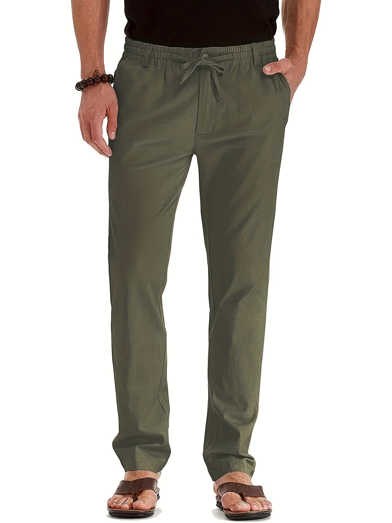 Elastische Herren-Chinos Slim Fit Baumwolle - IdealeKleiden