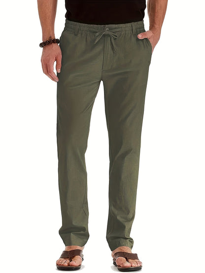 Elastische Herren-Chinos Slim Fit Baumwolle - IdealeKleiden