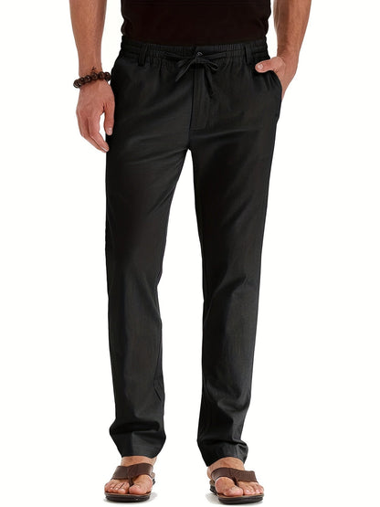 Elastische Herren-Chinos Slim Fit Baumwolle