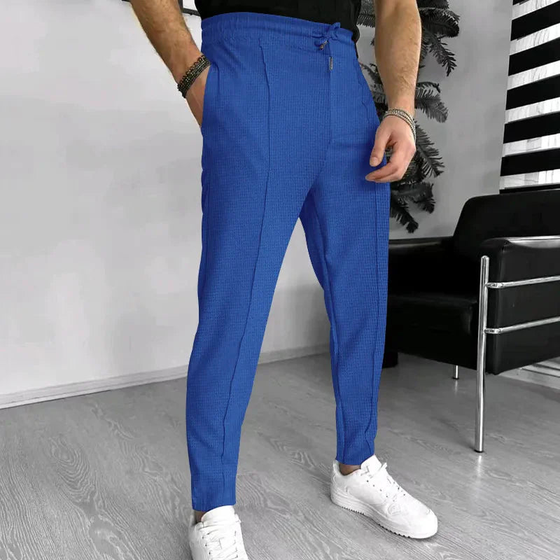Herren Jogginghose Elastisch Slim Fit Bequem