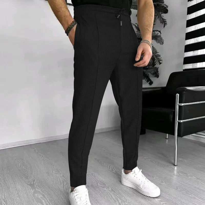 Herren Jogginghose Elastisch Slim Fit Bequem