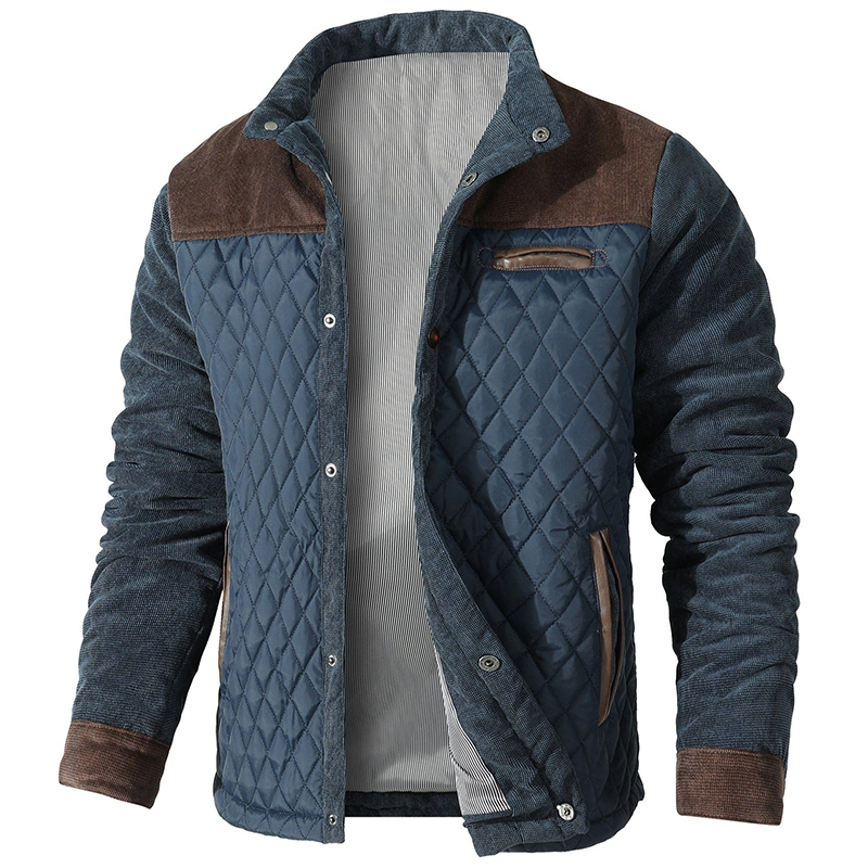 Herren Steppjacke Warm Winter - IdealeKleiden