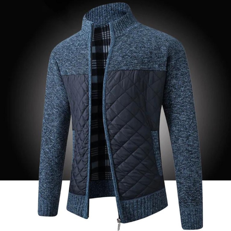 Herren Steppjacke Leicht Reißverschluss