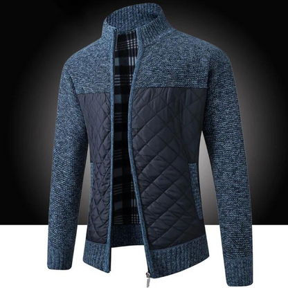 Herren Steppjacke Leicht Reißverschluss
