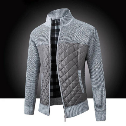 Herren Steppjacke Leicht Reißverschluss - IdealeKleiden