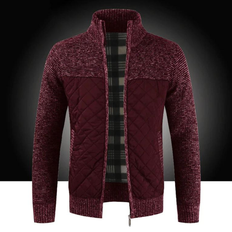 Herren Steppjacke Leicht Reißverschluss
