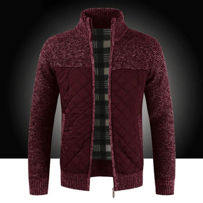 Herren Steppjacke Leicht Reißverschluss