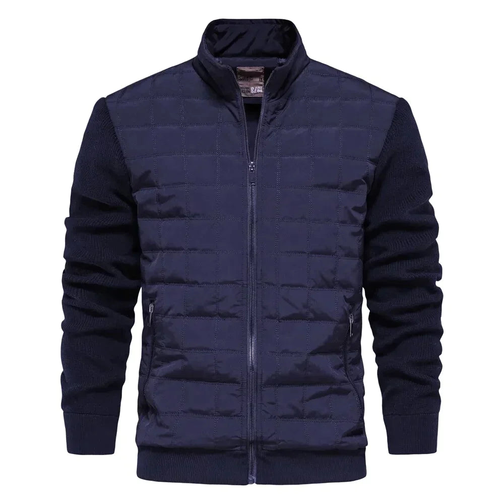 Herren Steppjacke Zip-Up Sportlich