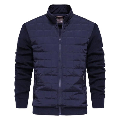 Herren Steppjacke Zip-Up Sportlich
