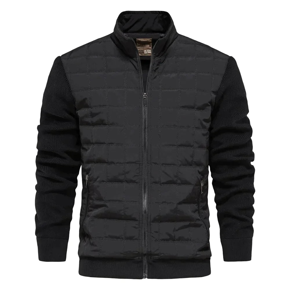 Herren Steppjacke Zip-Up Sportlich