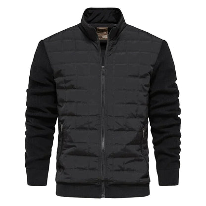 Herren Steppjacke Zip-Up Sportlich