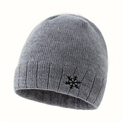 Herren Strickmütze Warm Fleece Winter