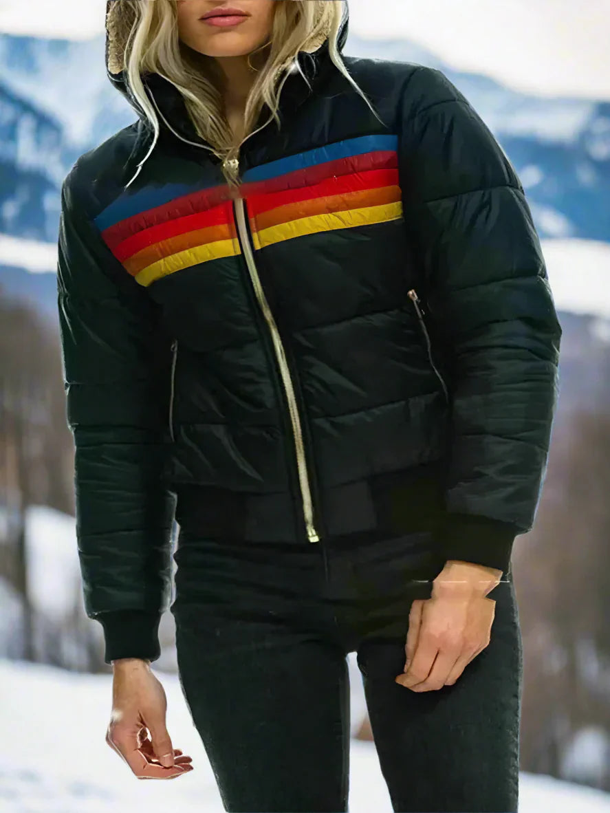 Wintersport Mantel Frauen Plüsch Warm