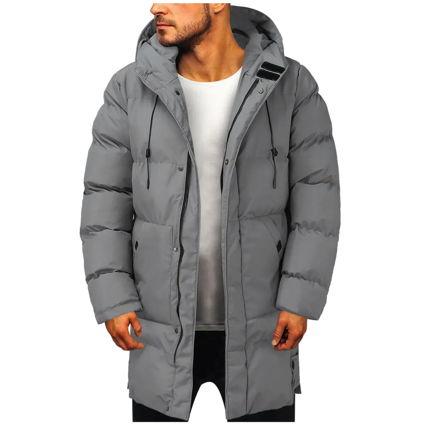 Wasserdichte Winterjacke Lang Damen Herren