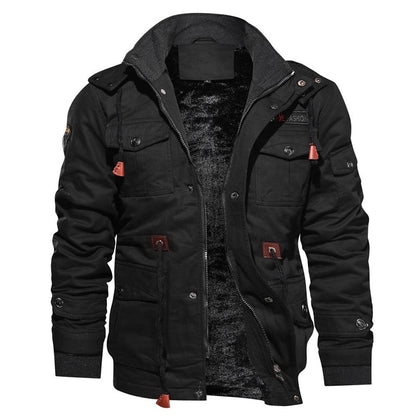 Militärjacke Leder Vintage