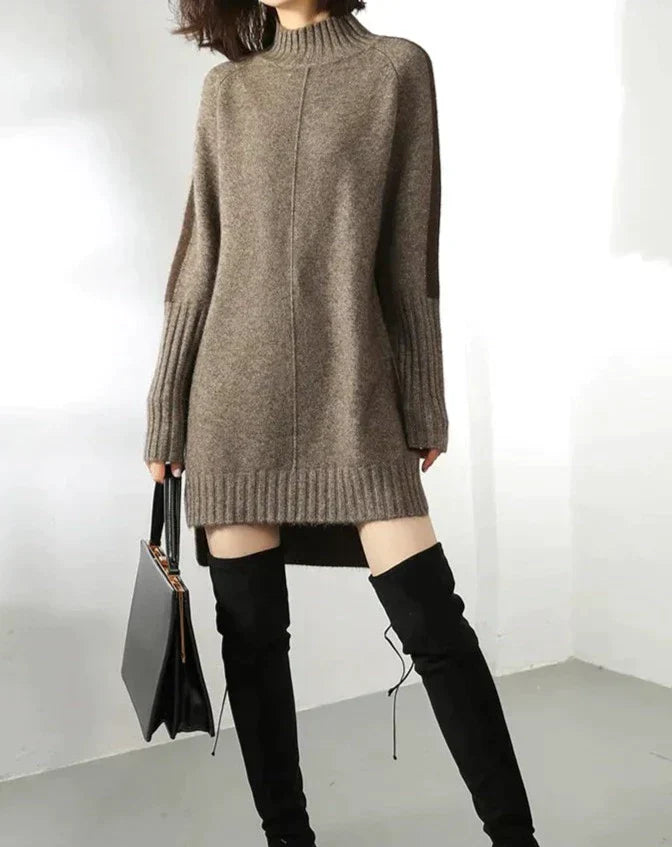 Stylischer Damenpullover Mittellang - IdealeKleiden