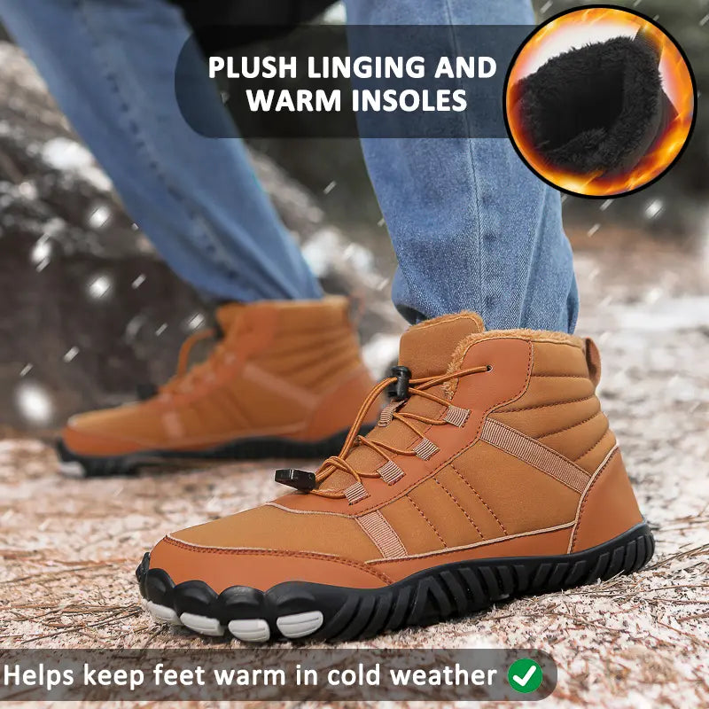 Wasserdichte Damen Schneestiefel Bequem Rutschfest - IdealeKleiden