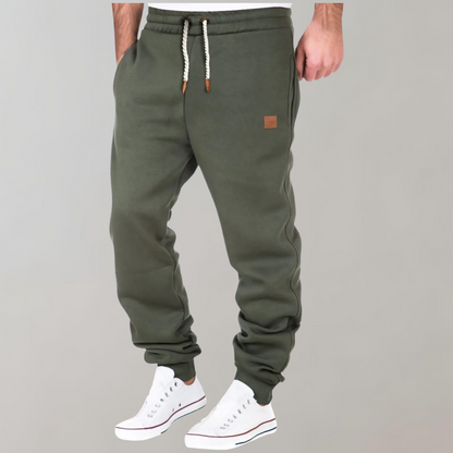 Bequeme Sweatpants Baumwollmix Kordelzug