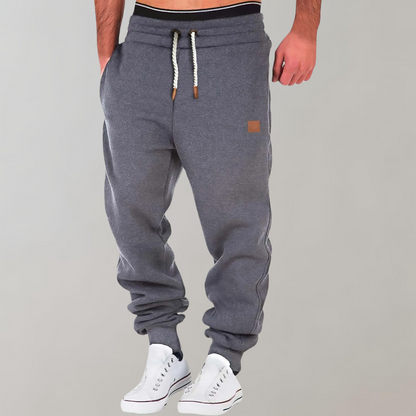 Bequeme Sweatpants Baumwollmix Kordelzug