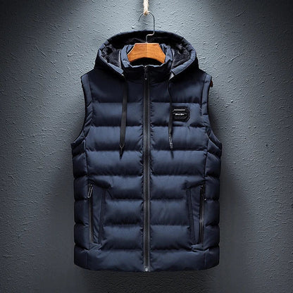 Praktisches Kleid | Steppjacke Normale Passform Stehkragen mit Kapuze