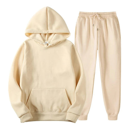 Herren Sweathose Set Sportlich Zweiteilig
