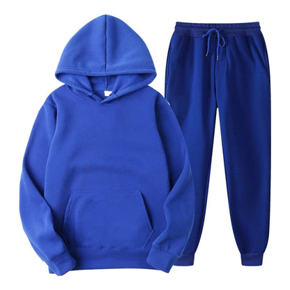 Herren Sweathose Set Sportlich Zweiteilig