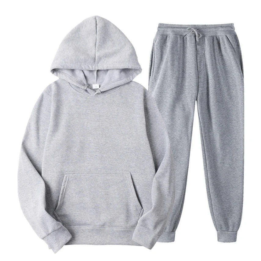 Herren Sweathose Set Sportlich Zweiteilig