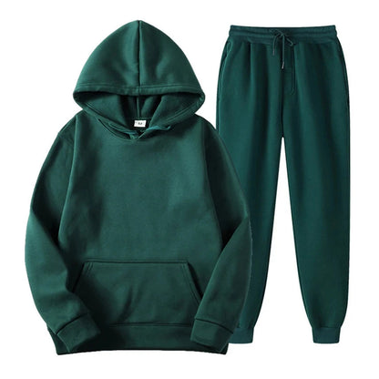Herren Sweathose Set Sportlich Zweiteilig