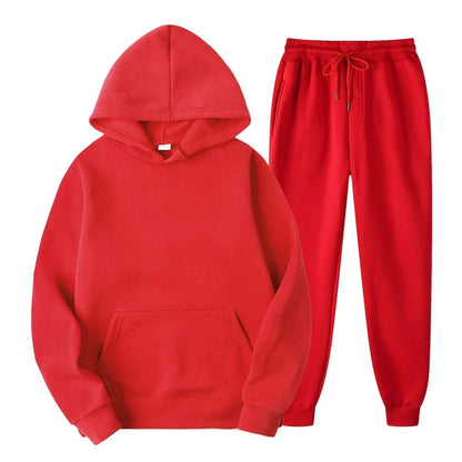 Herren Sweathose Set Sportlich Zweiteilig