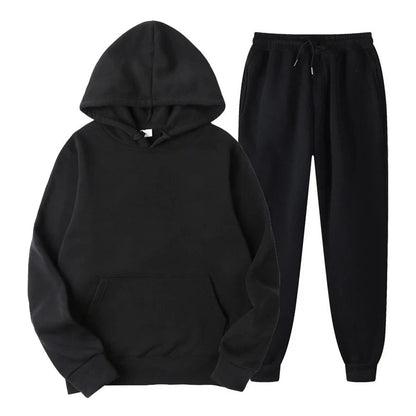 Herren Sweathose Set Sportlich Zweiteilig